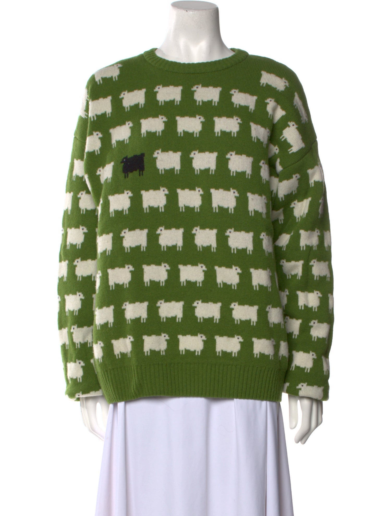 Warm & Wonderful Wool Printed Sweater