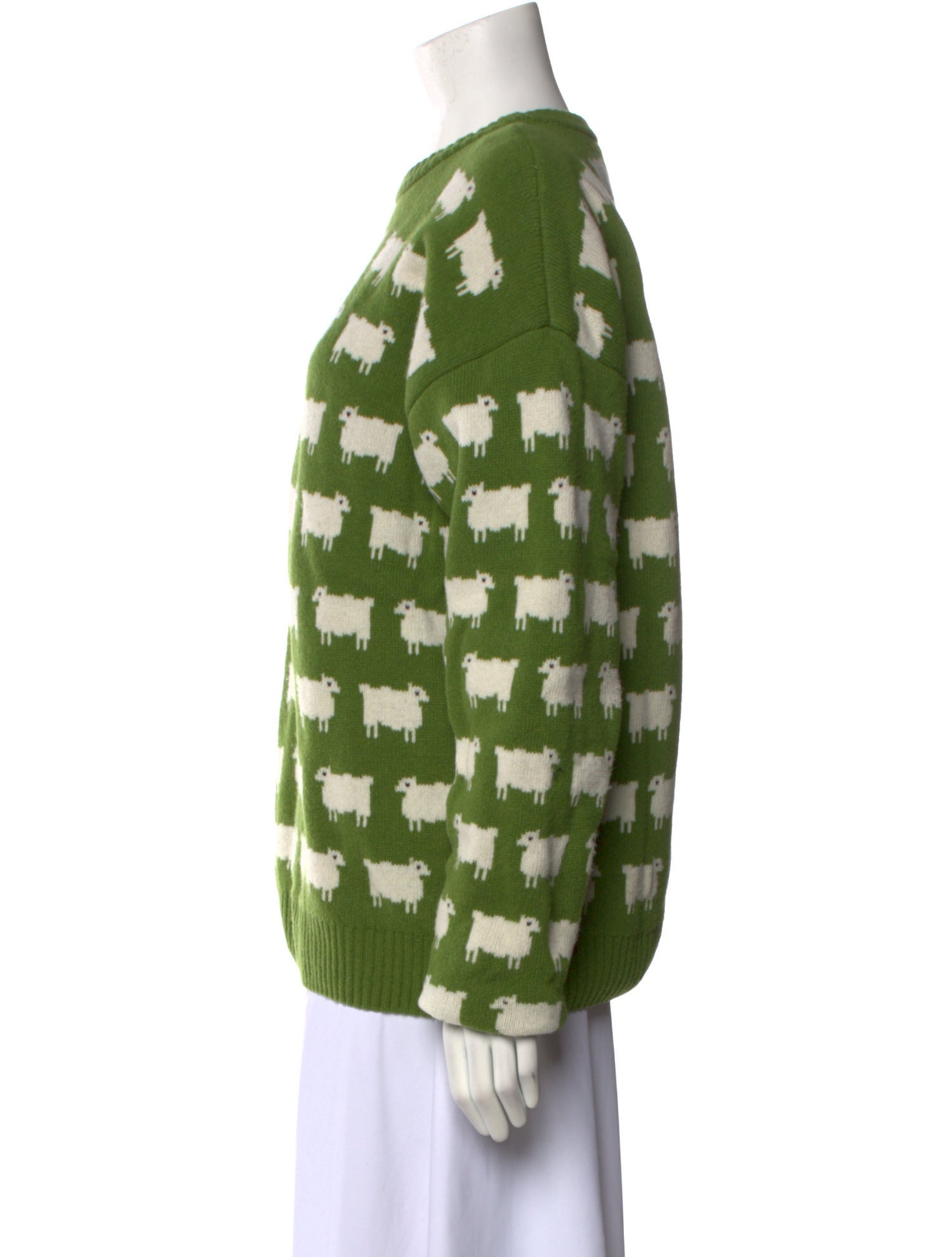 Warm & Wonderful Wool Printed Sweater