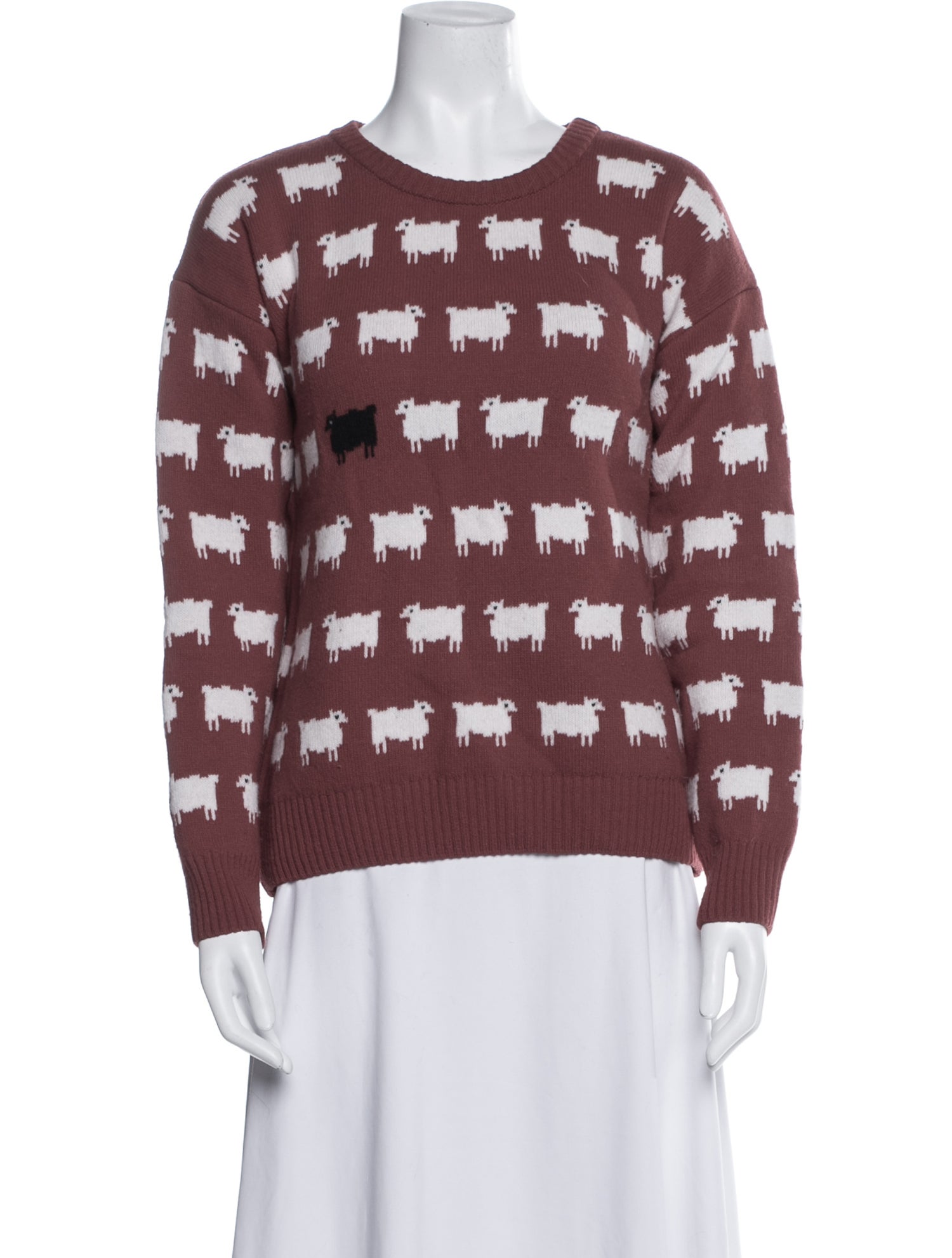 Warm & Wonderful Wool Printed Sweater