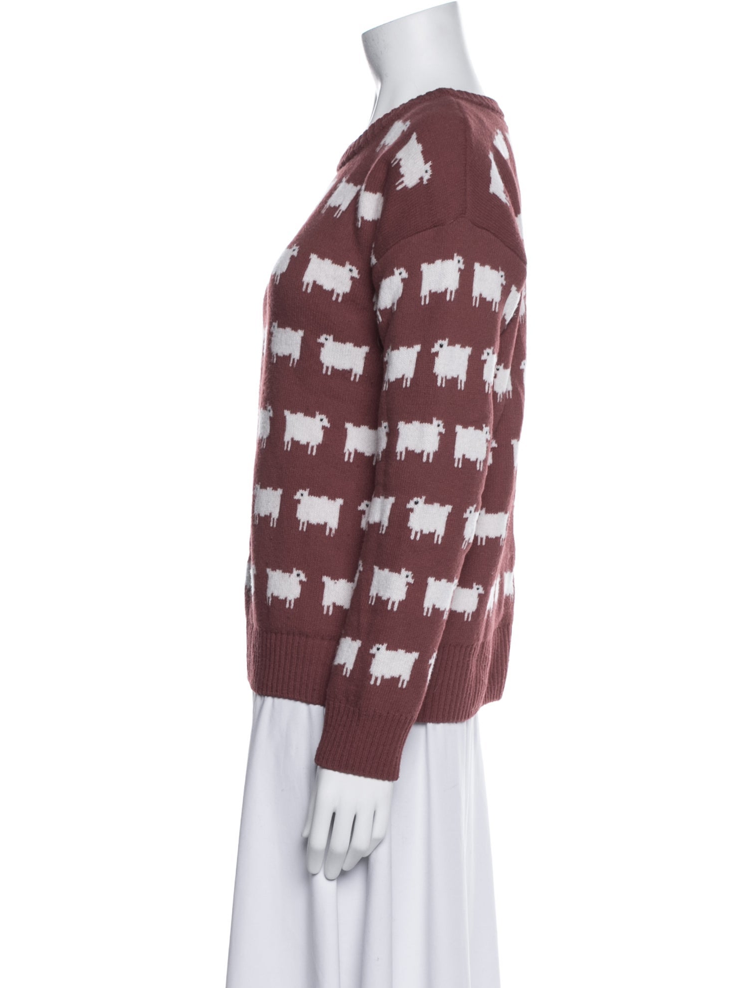 Warm & Wonderful Wool Printed Sweater