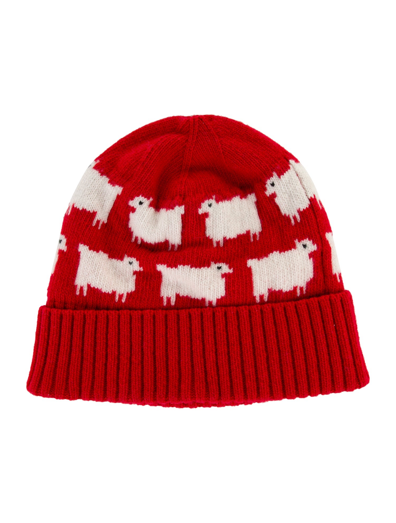 Warm & Wonderful Wool Patterned Knit Beanie