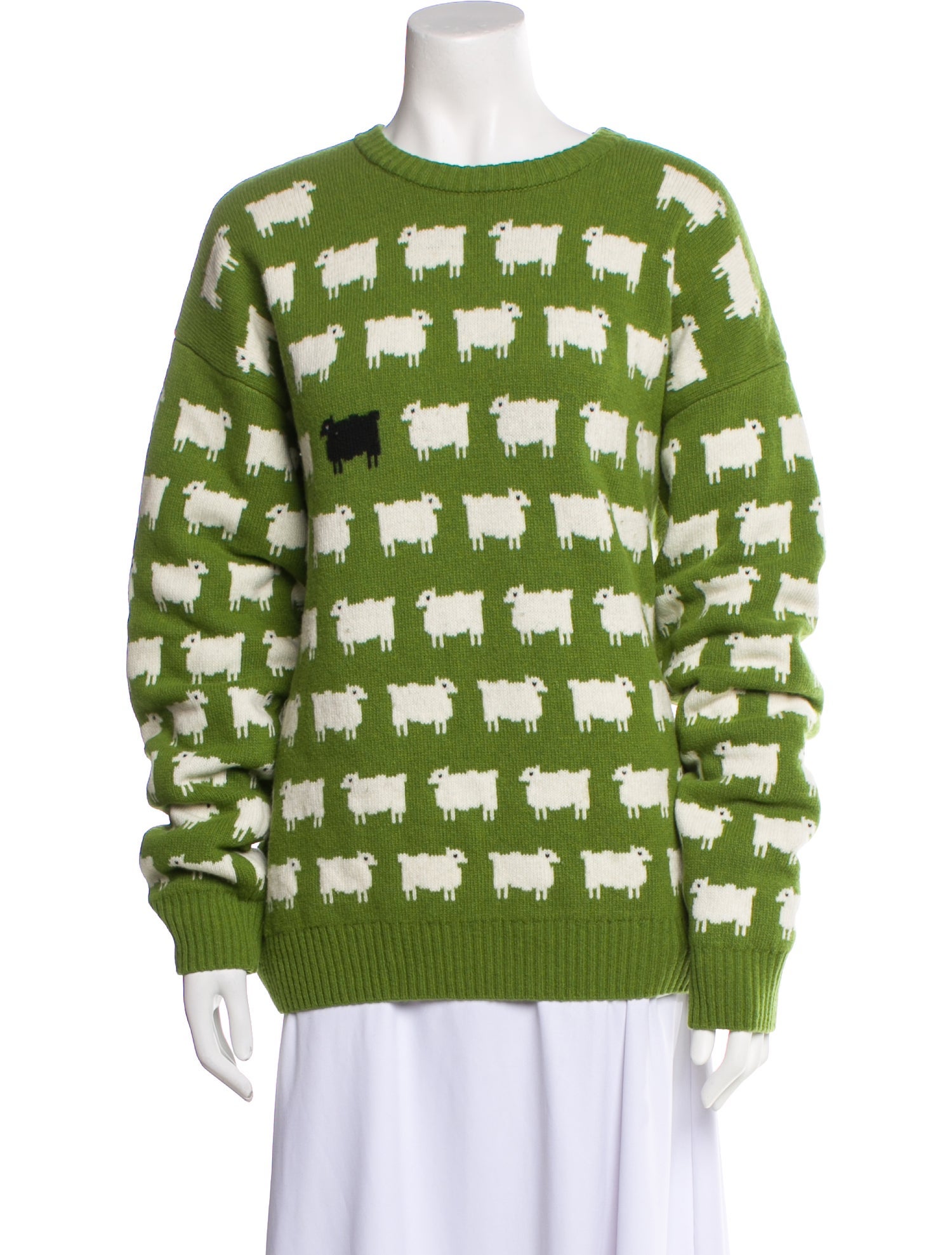 Warm & Wonderful Wool Printed Sweater
