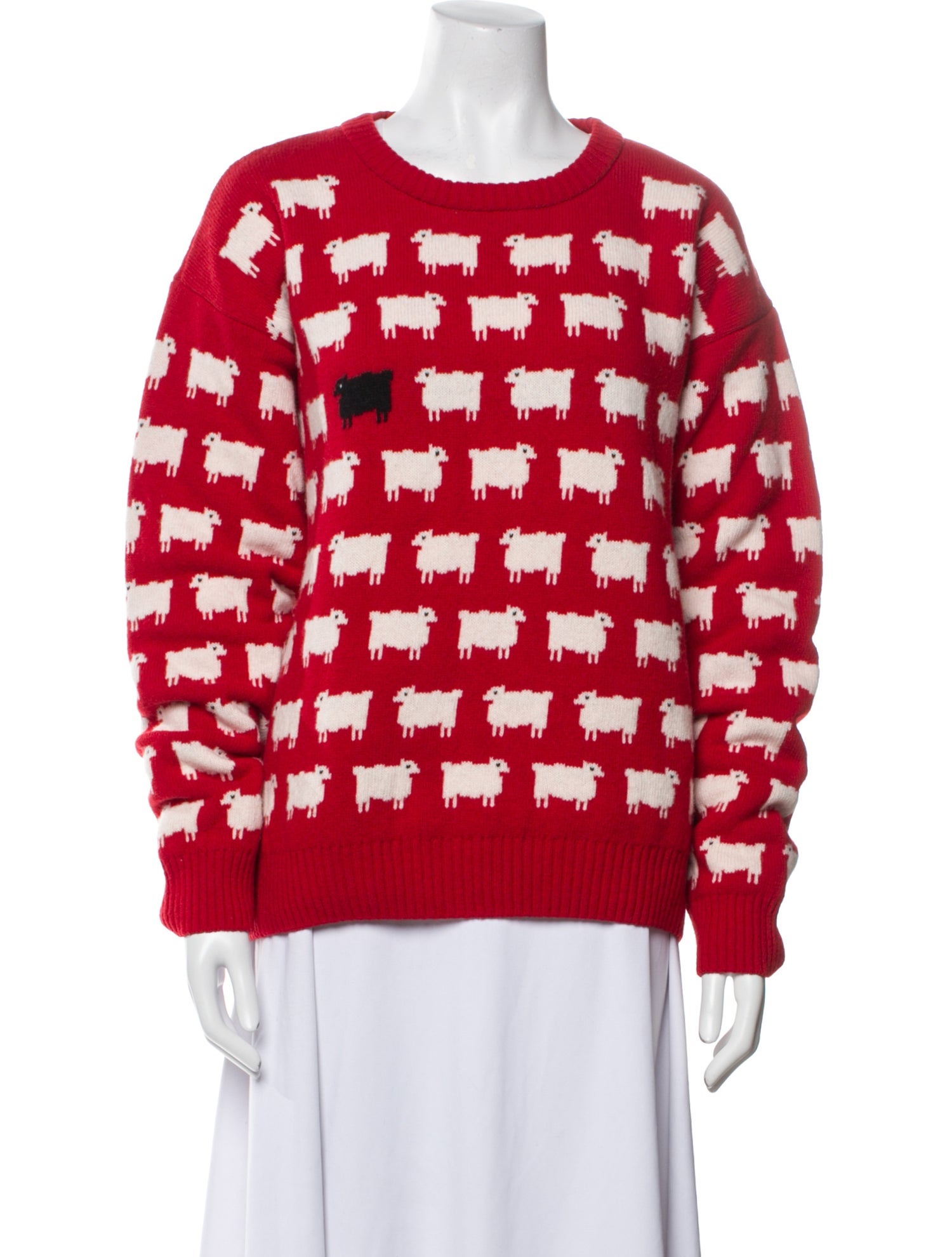Warm & Wonderful Wool Printed Sweater