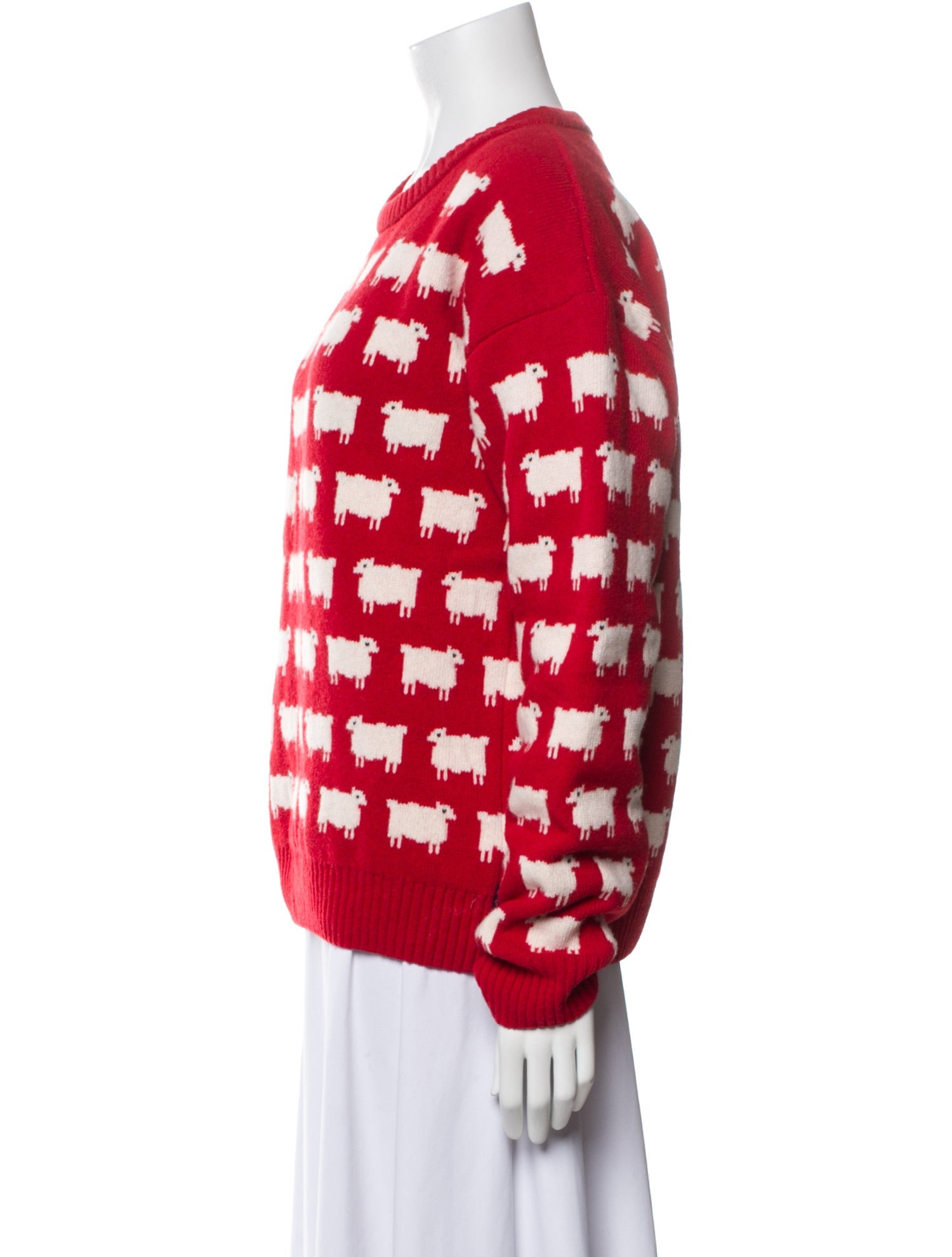 Warm & Wonderful Wool Printed Sweater