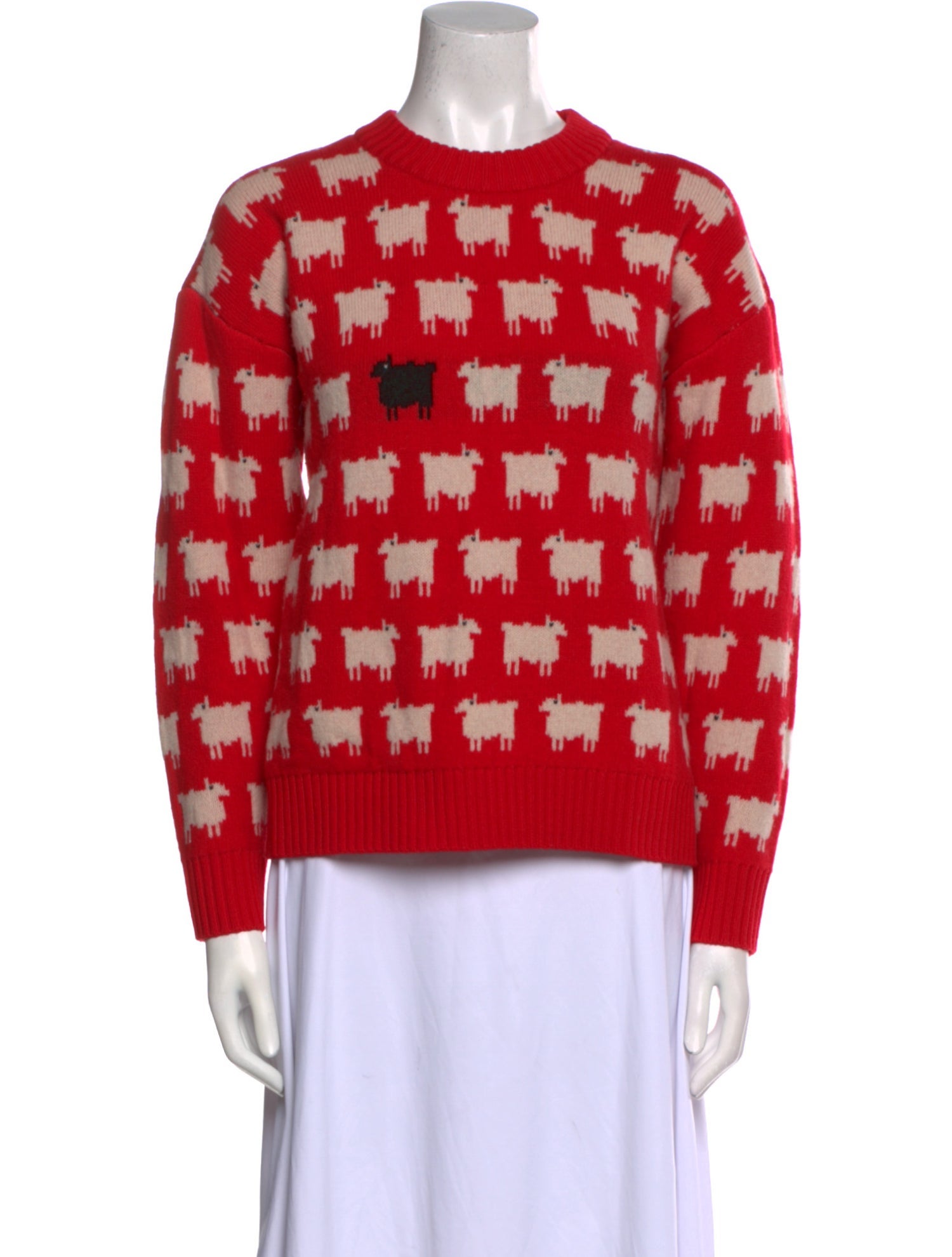 Warm & Wonderful Merino Wool Printed Sweater