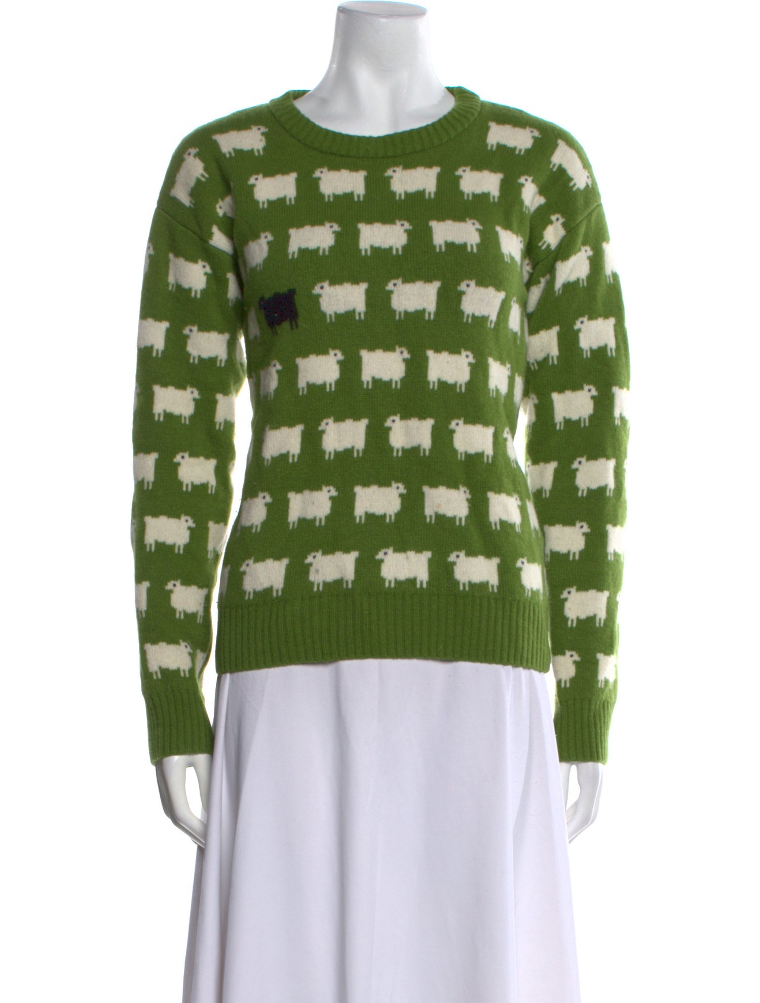Warm & Wonderful Wool Printed Sweater
