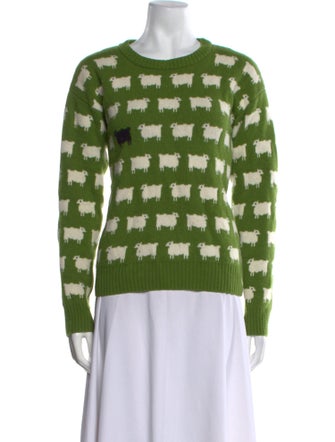 Warm & Wonderful Wool Printed Sweater