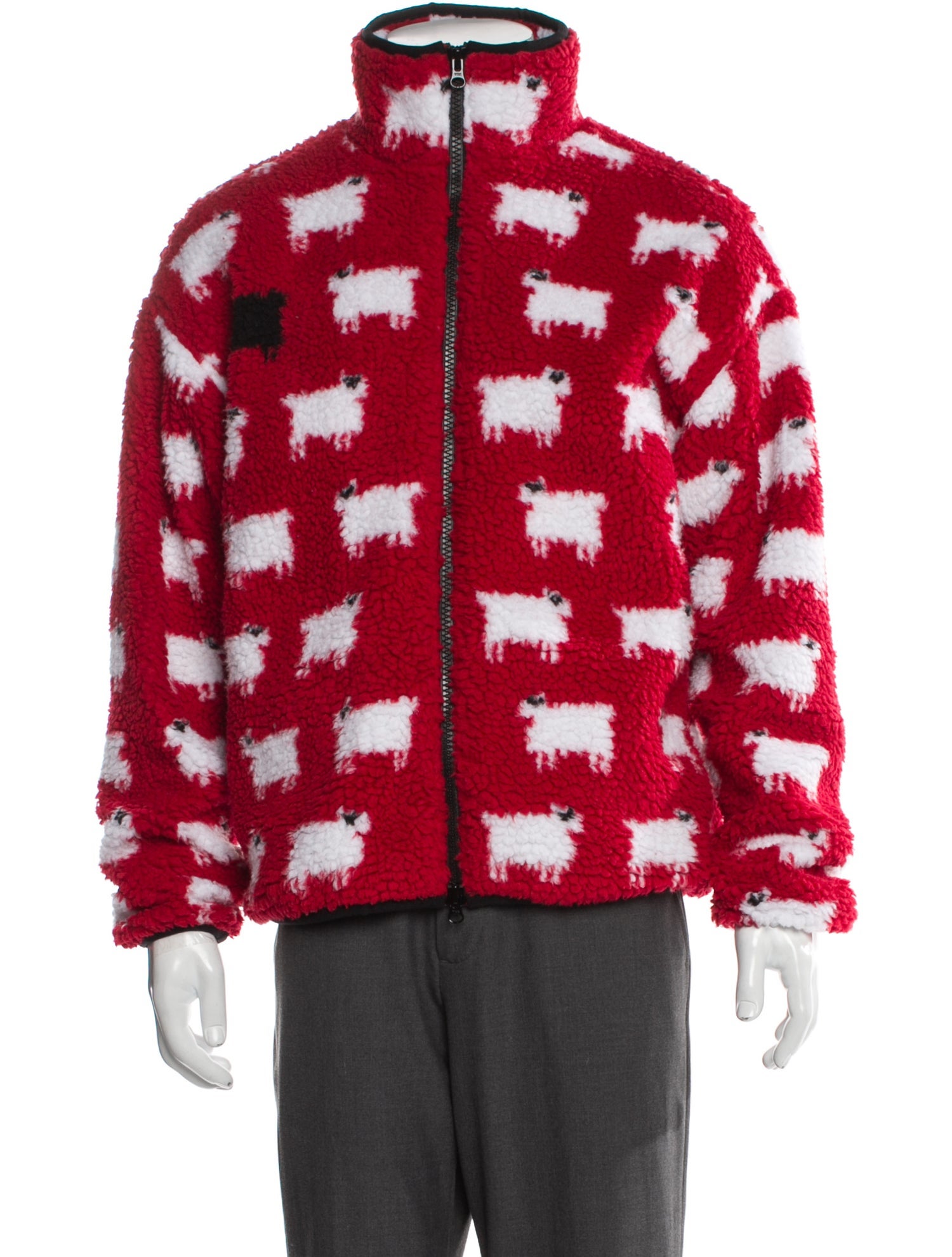 Warm & Wonderful Printed Windbreaker