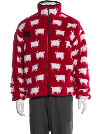 Warm & Wonderful Printed Windbreaker