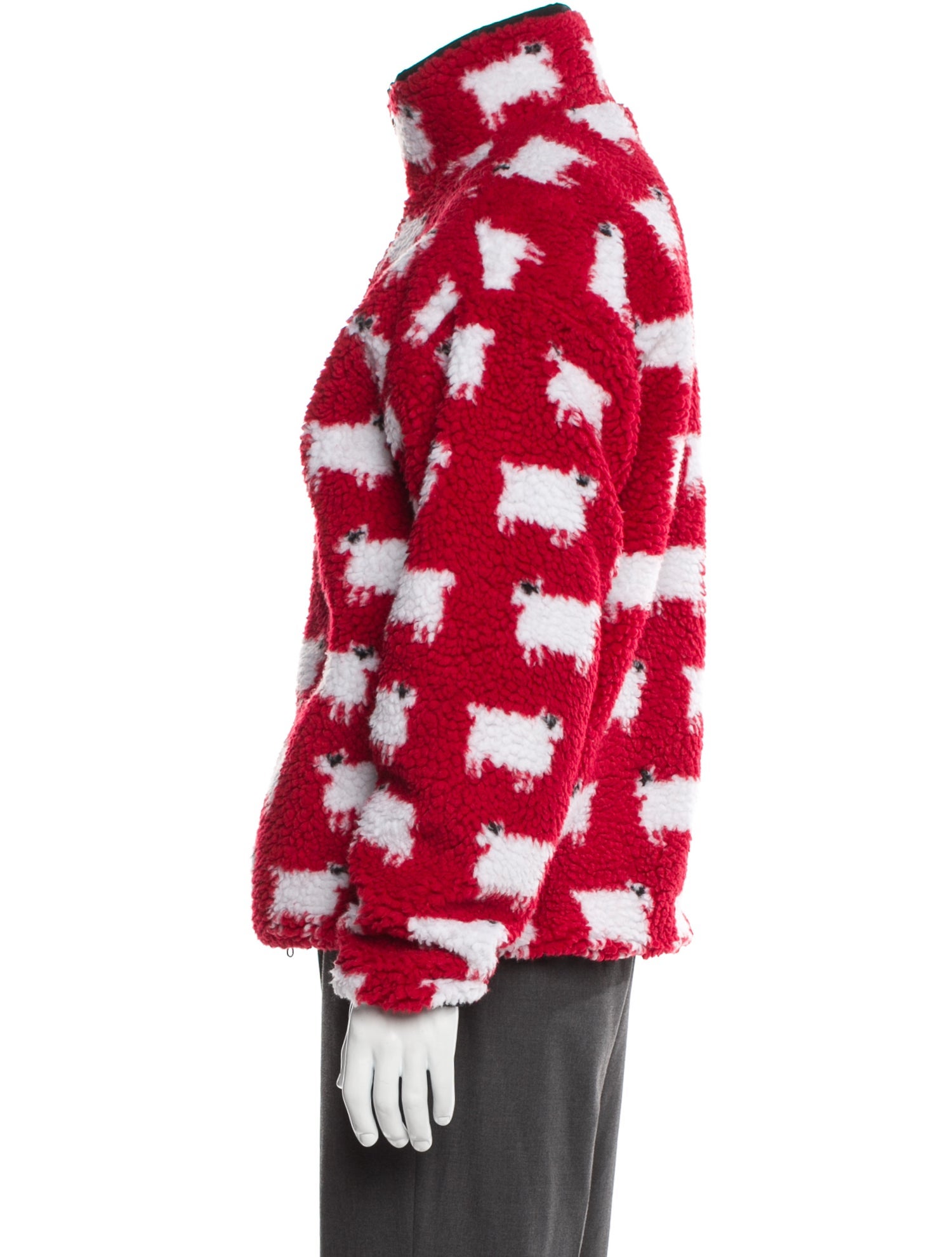 Warm & Wonderful Printed Windbreaker