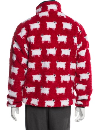 Warm & Wonderful Printed Windbreaker