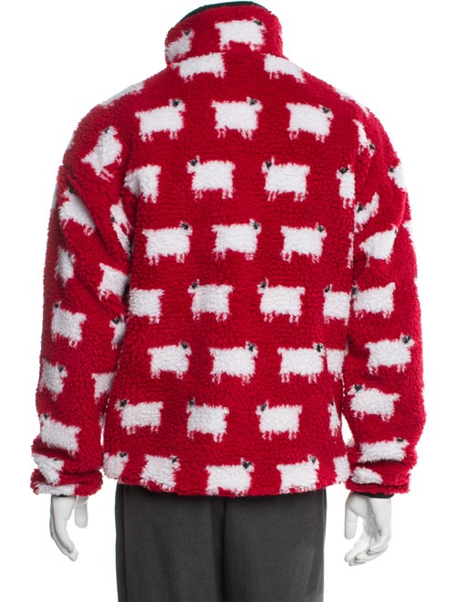 Warm & Wonderful Printed Windbreaker