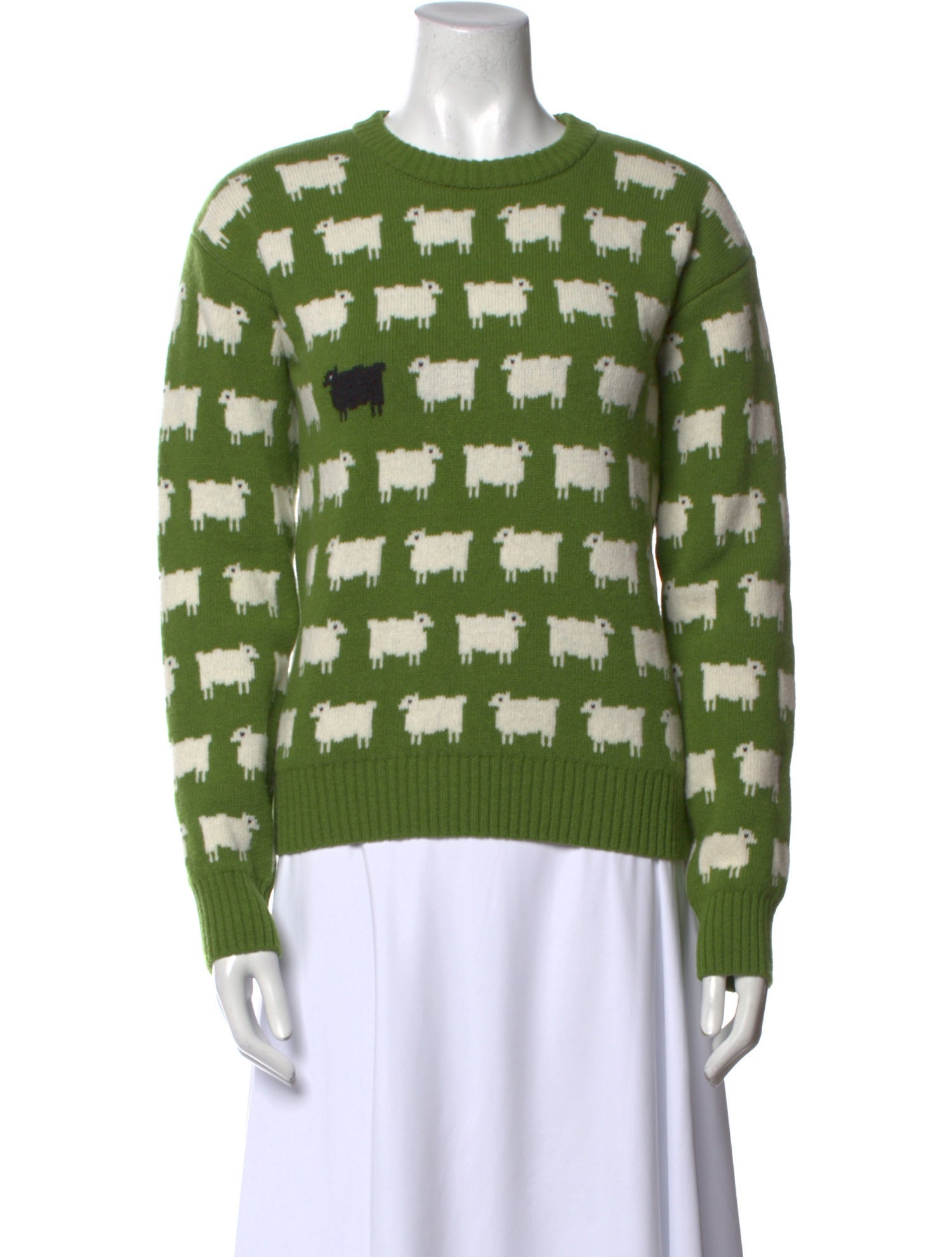 Warm & Wonderful Wool Printed Sweater