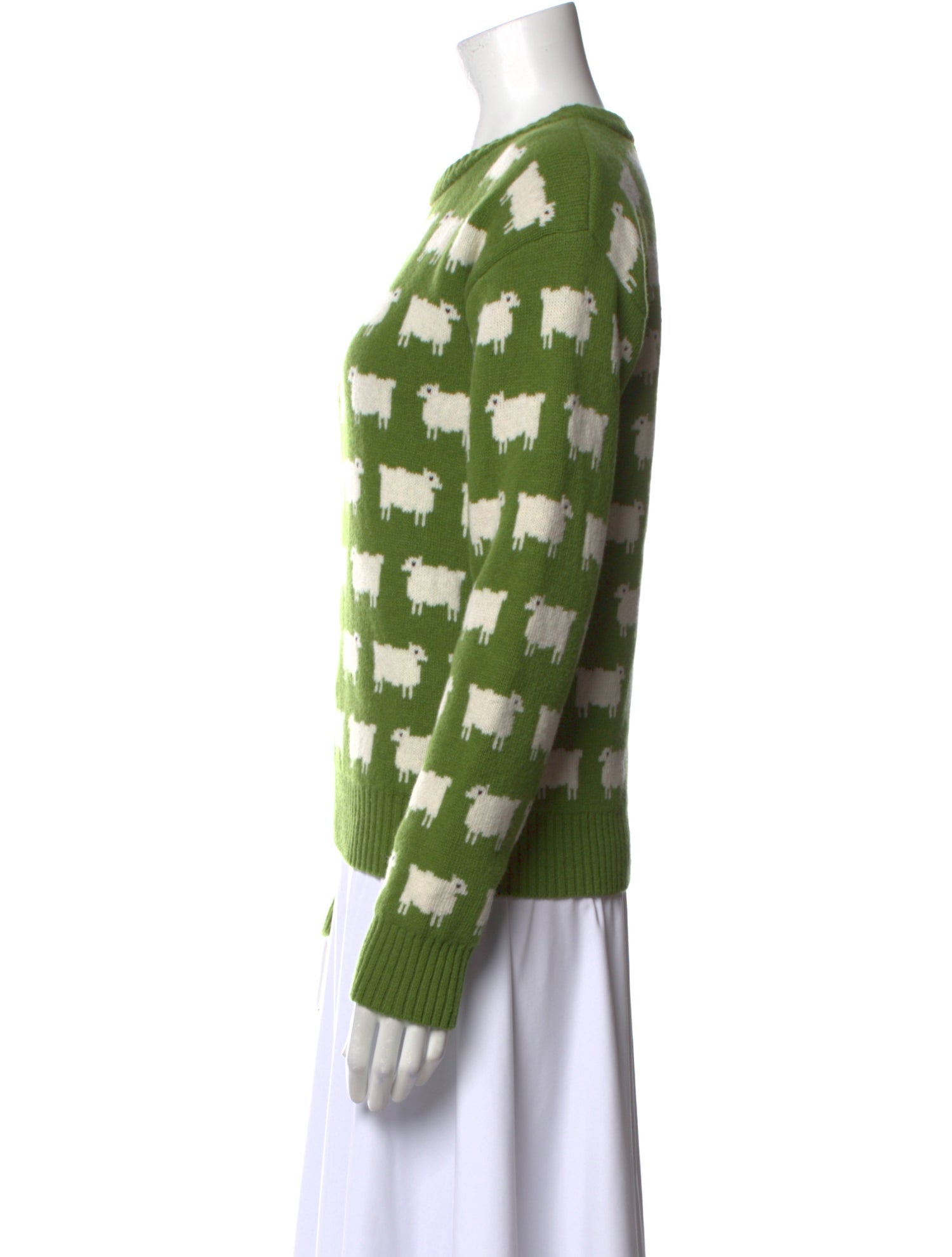 Warm & Wonderful Wool Printed Sweater