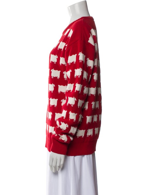 Warm & Wonderful Wool Printed Sweater