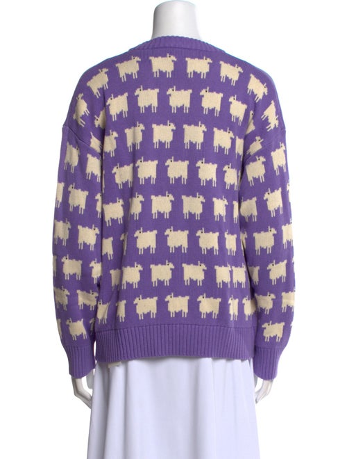 Warm & Wonderful Printed Scoop Neck Sweater