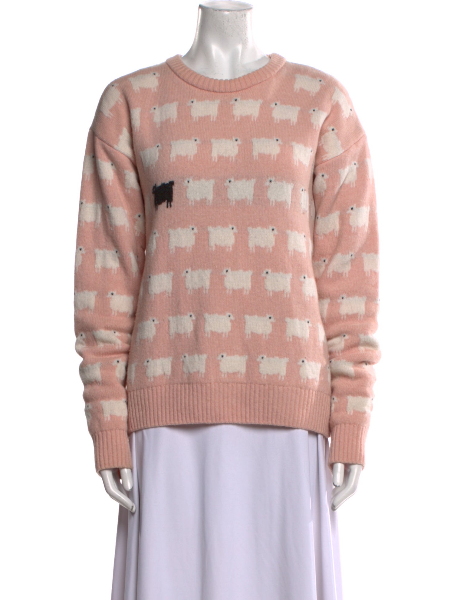 Warm & Wonderful Wool Printed Sweater