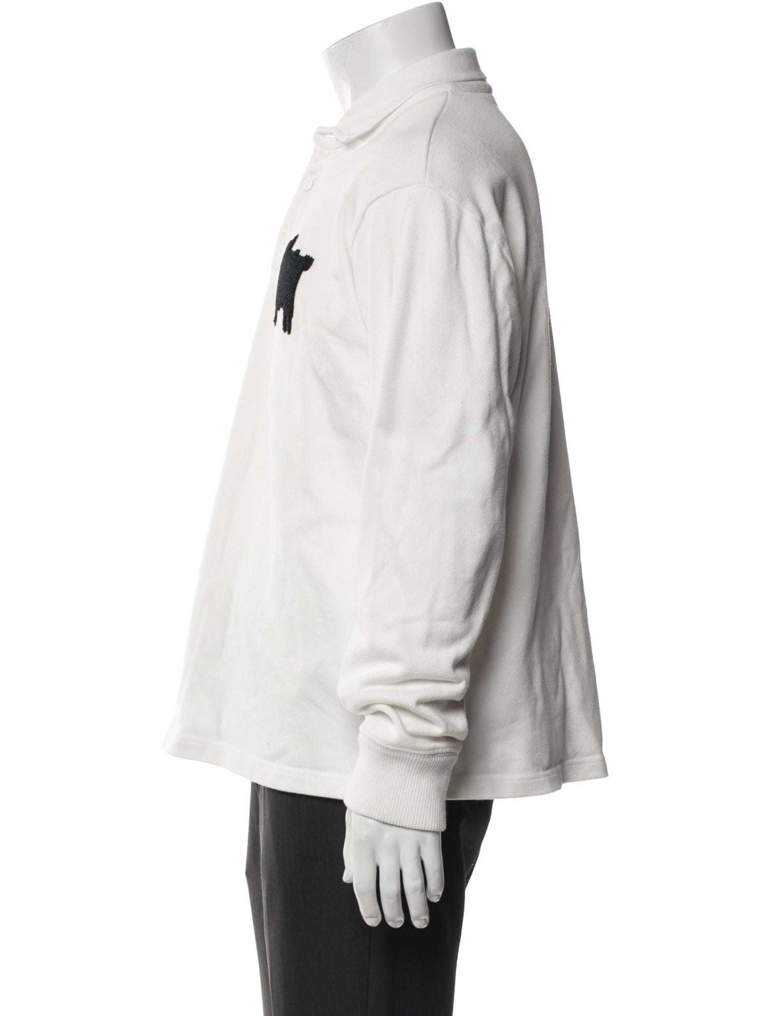 Warm & Wonderful Graphic Print Collar Polo Shirt