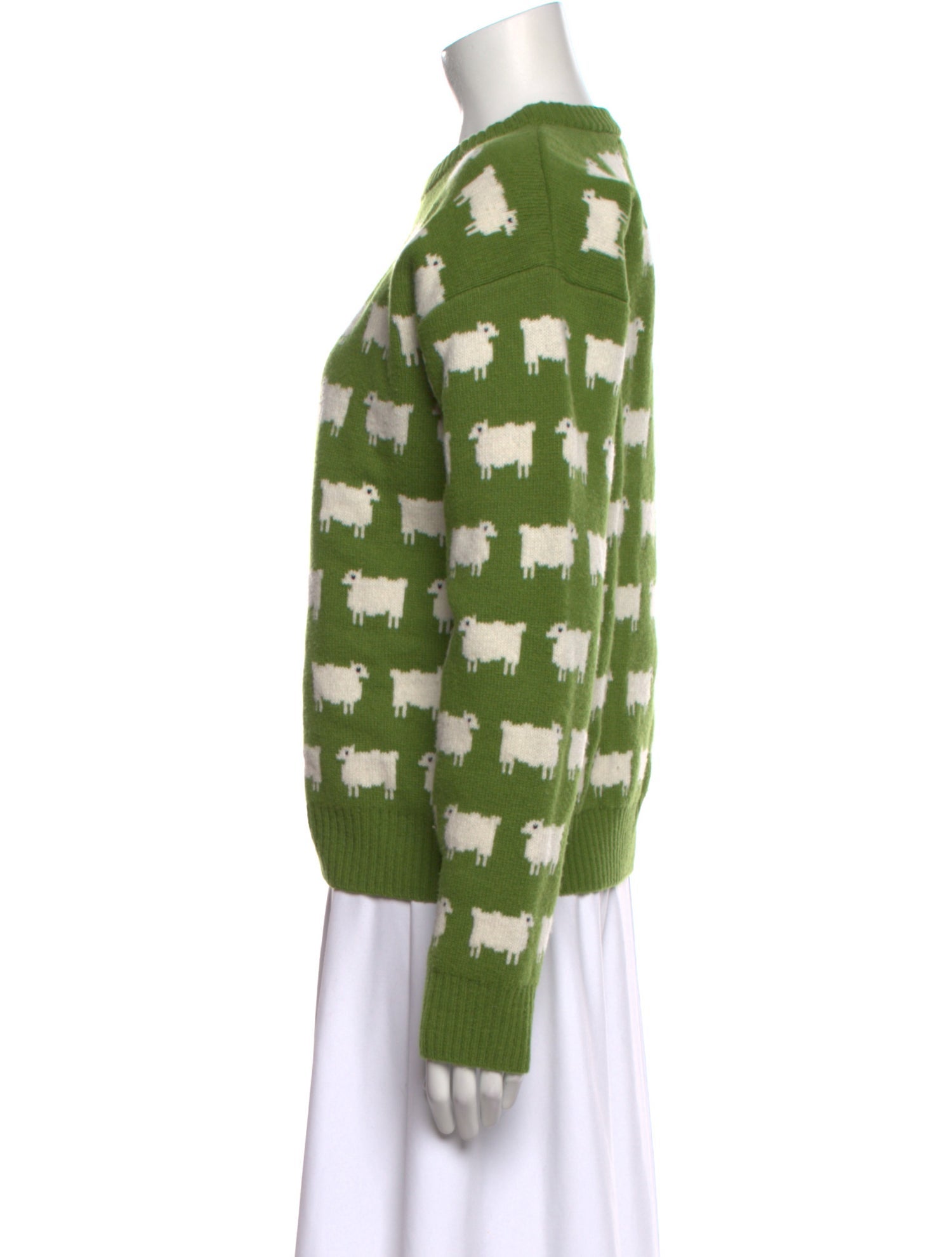 Warm & Wonderful Wool Printed Sweater