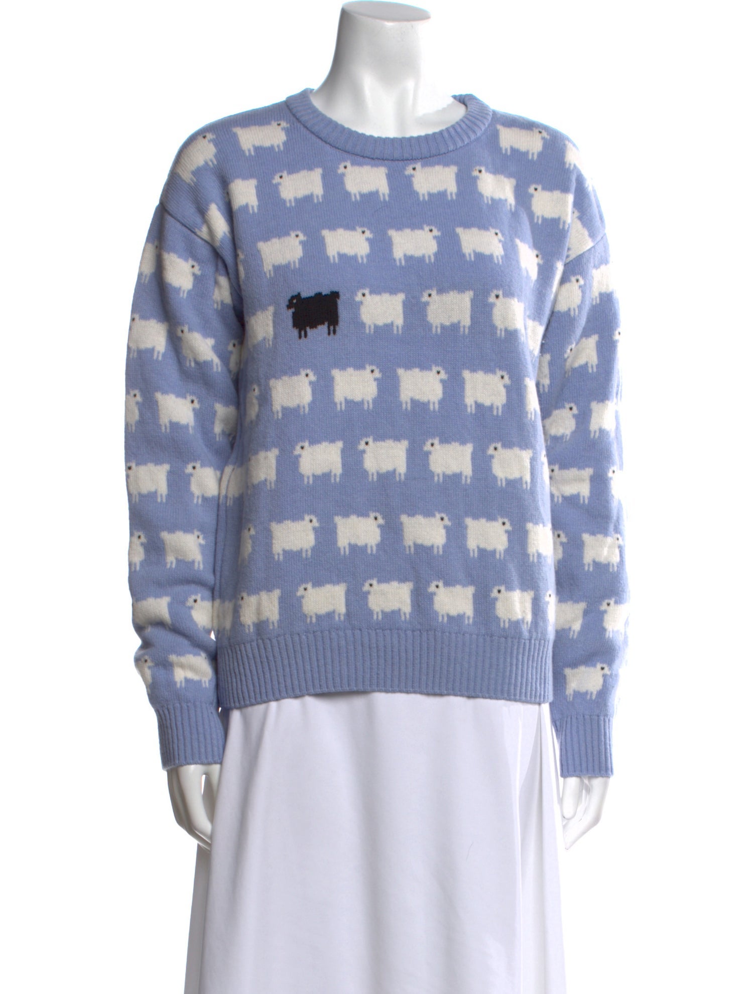 Warm & Wonderful Wool Printed Sweater