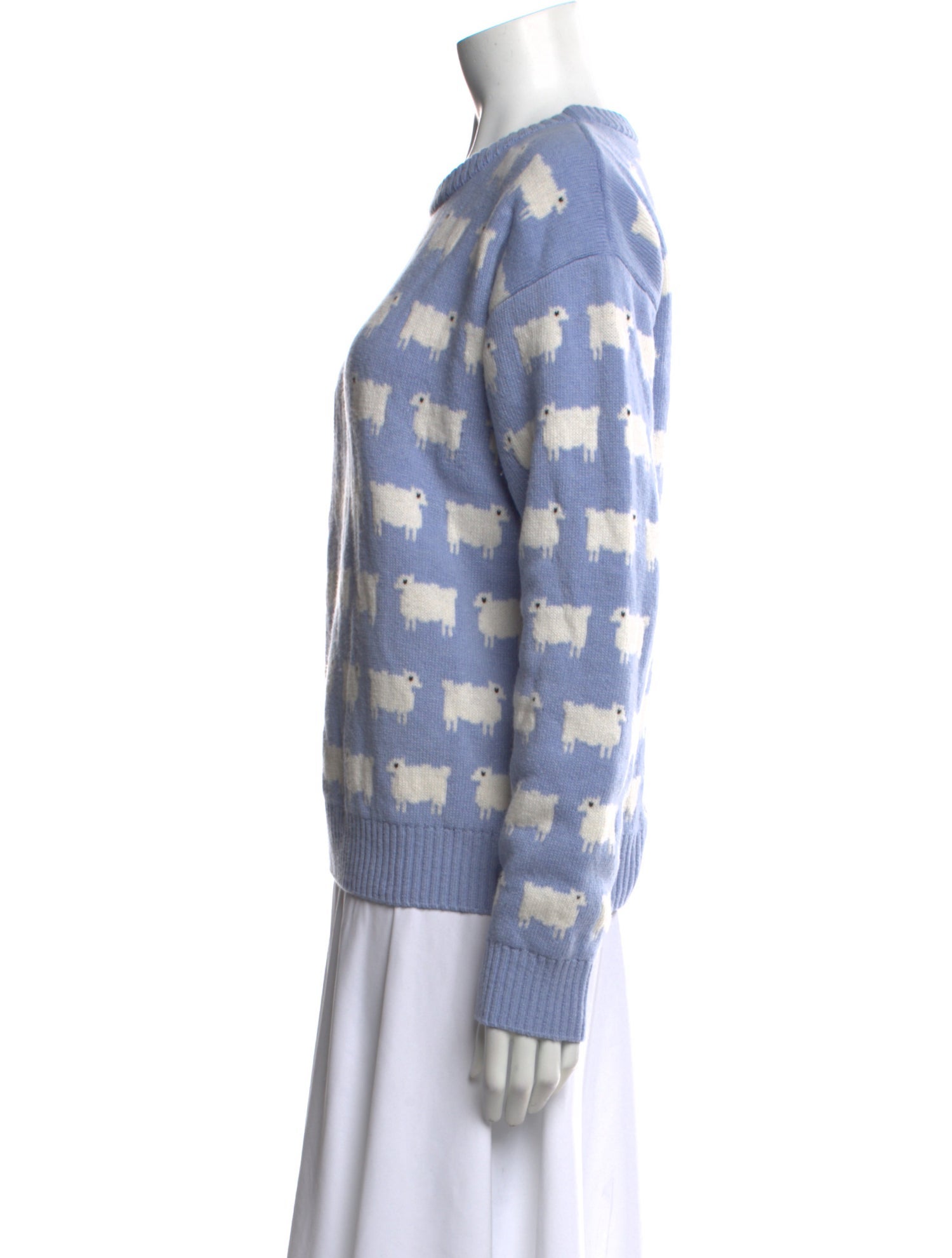 Warm & Wonderful Wool Printed Sweater