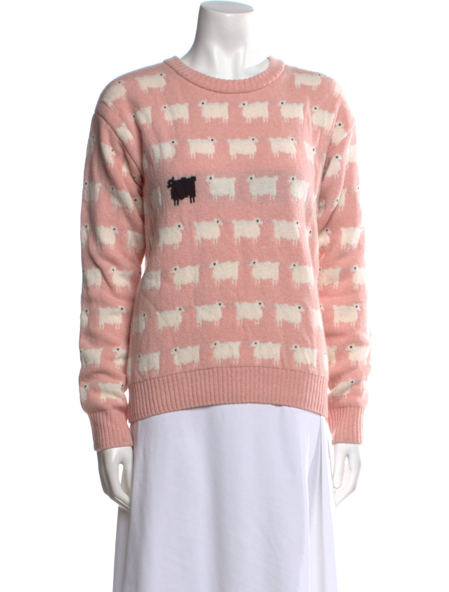 Warm & Wonderful Wool Printed Sweater