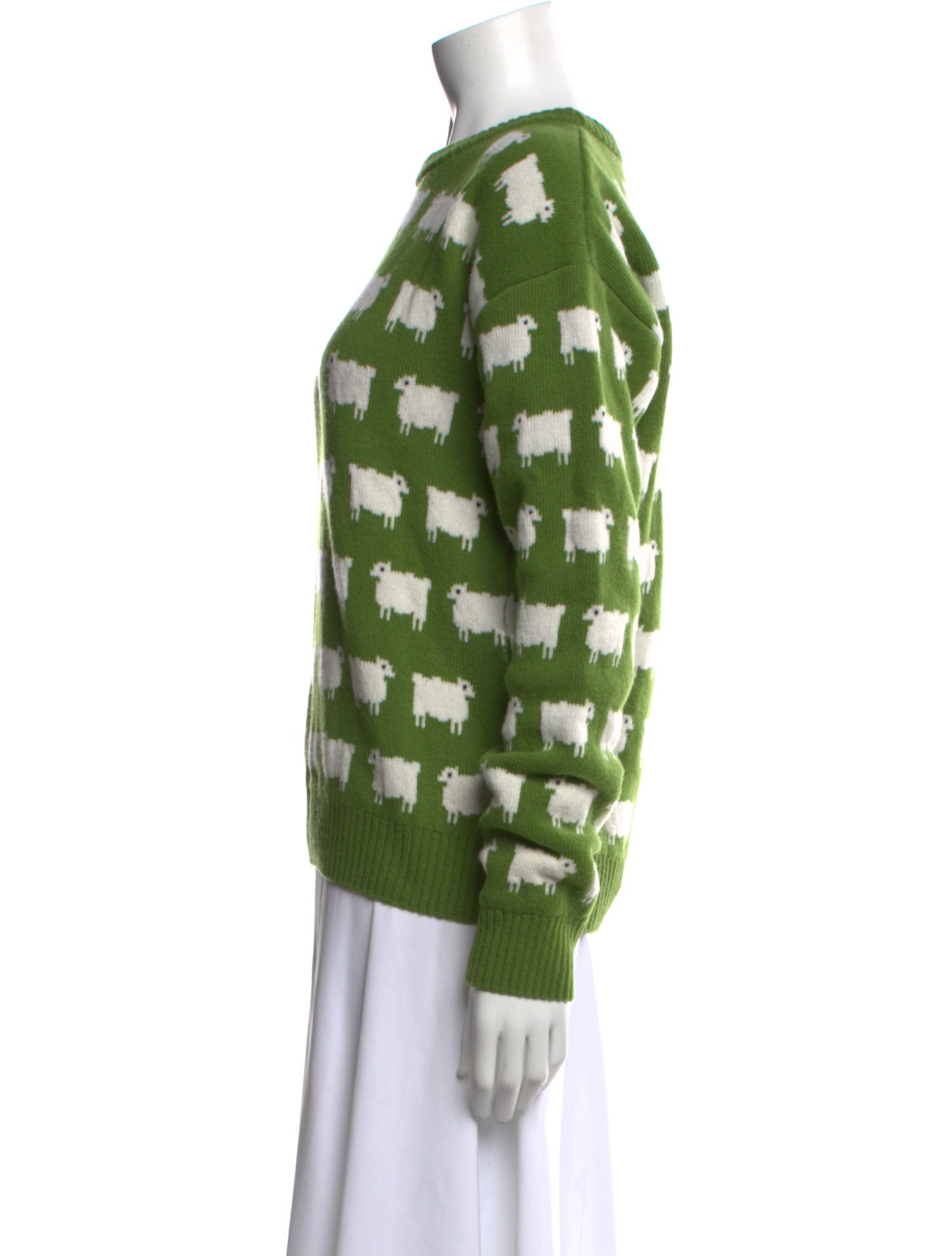 Warm & Wonderful Wool Printed Sweater