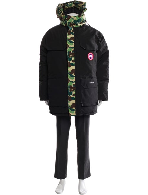 A Bathing Ape x Canada Goose x Concepts Graphic Print Parka