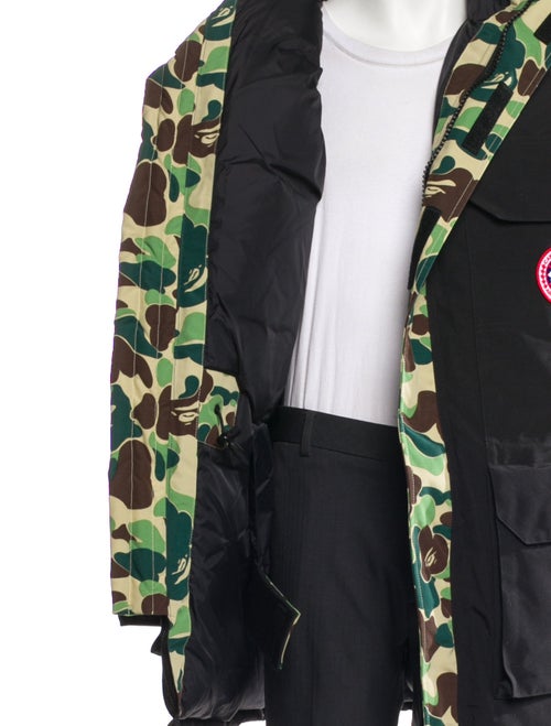 A Bathing Ape x Canada Goose x Concepts Graphic Print Parka