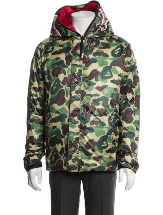 A Bathing Ape x Canada Goose x Concepts Reversible Puffer Coat