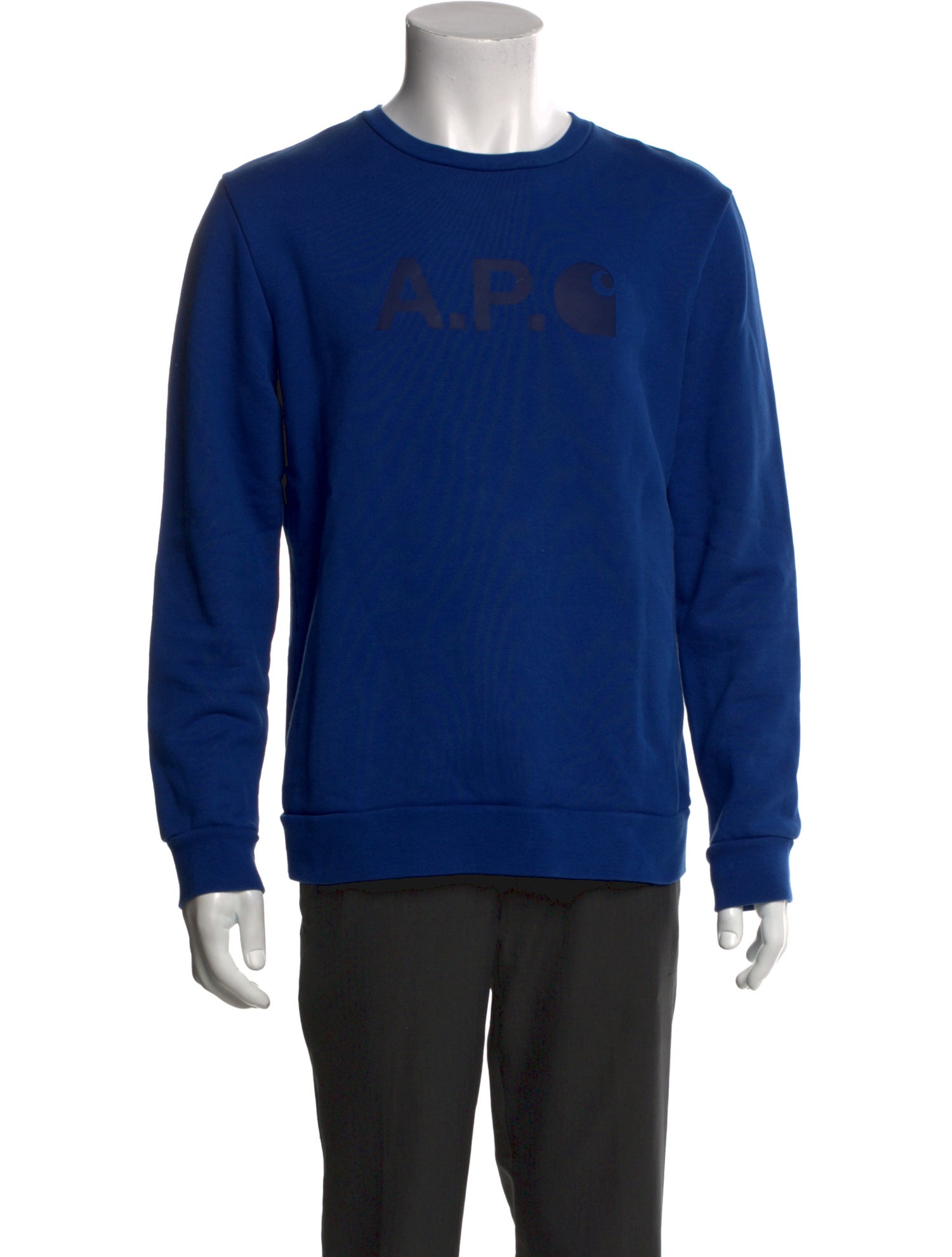 A.P.C. x Carhartt WIP Graphic Print Crew Neck Sweatshirt