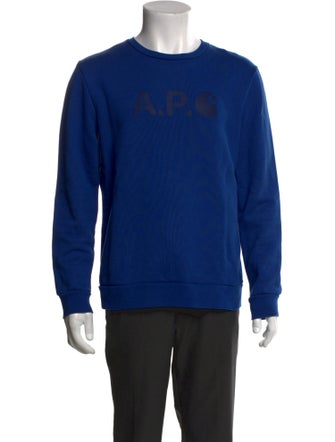 A.P.C. x Carhartt WIP Graphic Print Crew Neck Sweatshirt