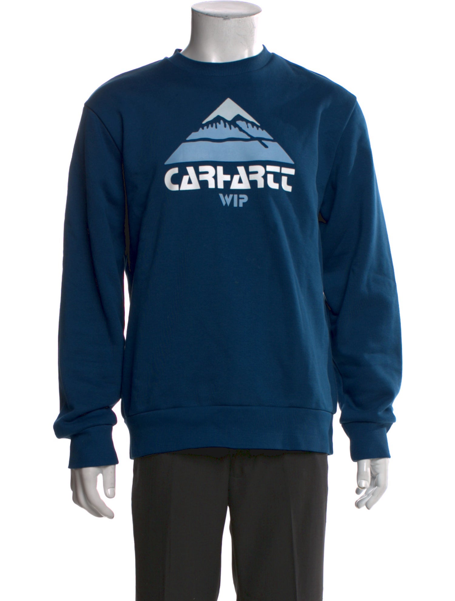 A.P.C. x Carhartt WIP Graphic Print Crew Neck Sweatshirt