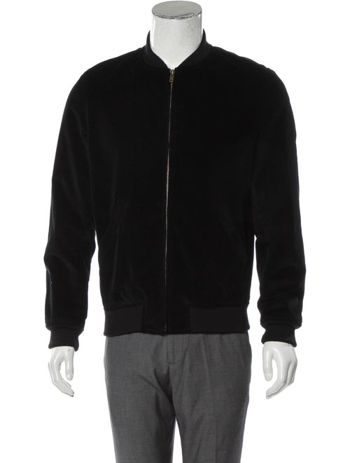 A.p.c. x Louis W. Corduroy Bomber Jacket black