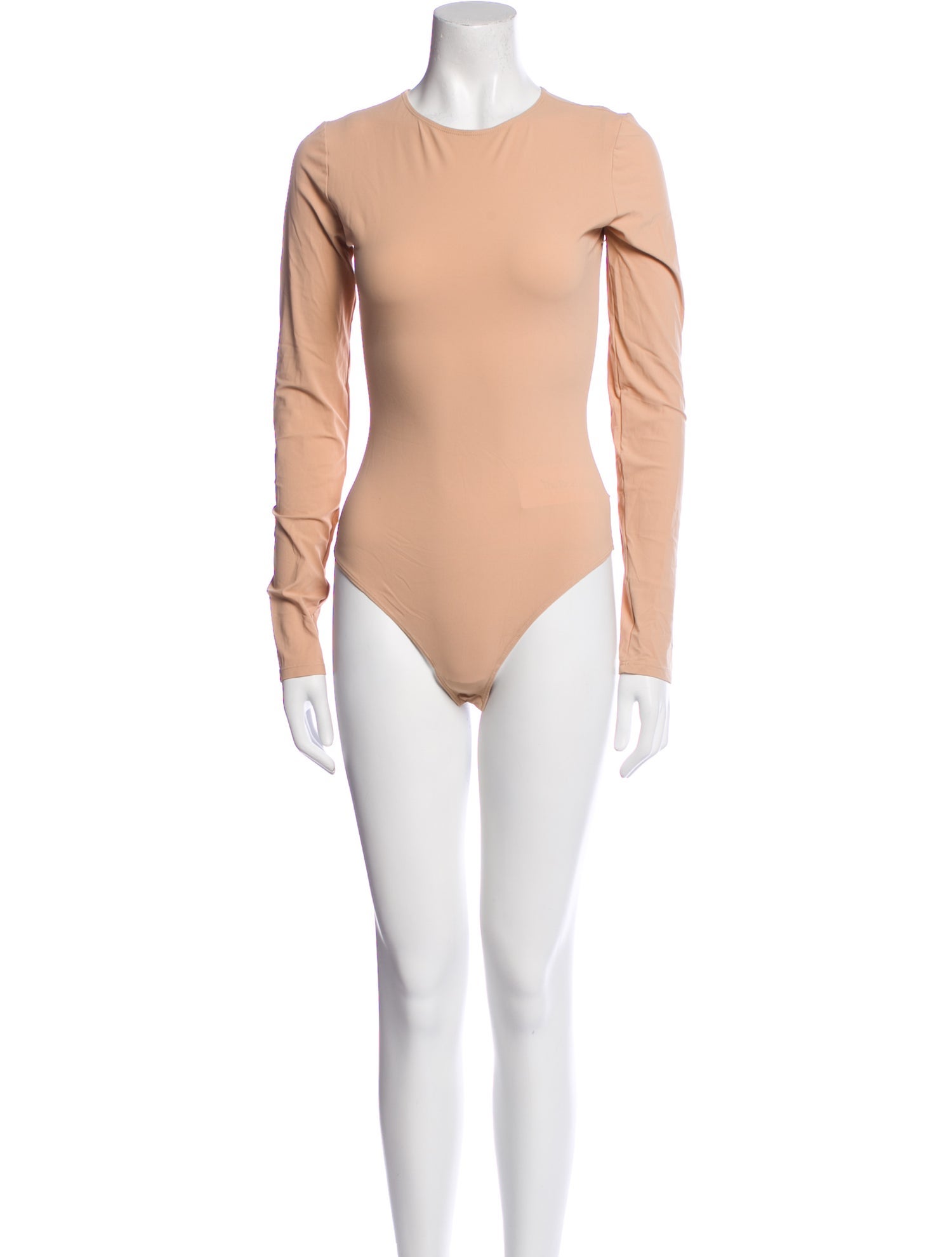 Alix Pinho Crew Neck Long Sleeve Bodysuit