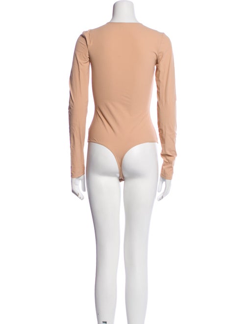 Alix Pinho Crew Neck Long Sleeve Bodysuit