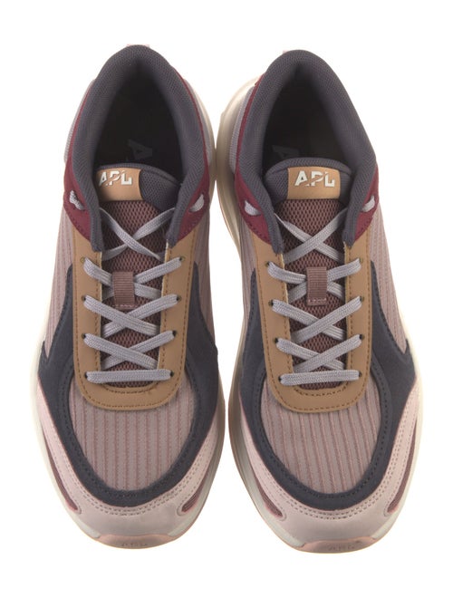 APL Mesh Colorblock Pattern Athletic Sneakers