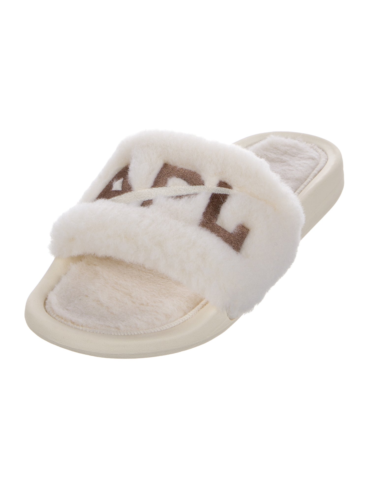 APL Shearling Slides