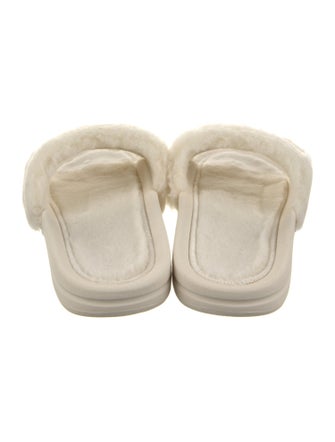 APL Shearling Printed Slides