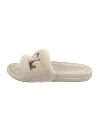 APL Shearling Slides