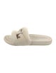 APL Shearling Slides