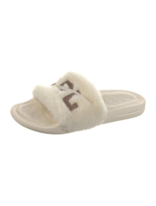 APL Shearling Slides