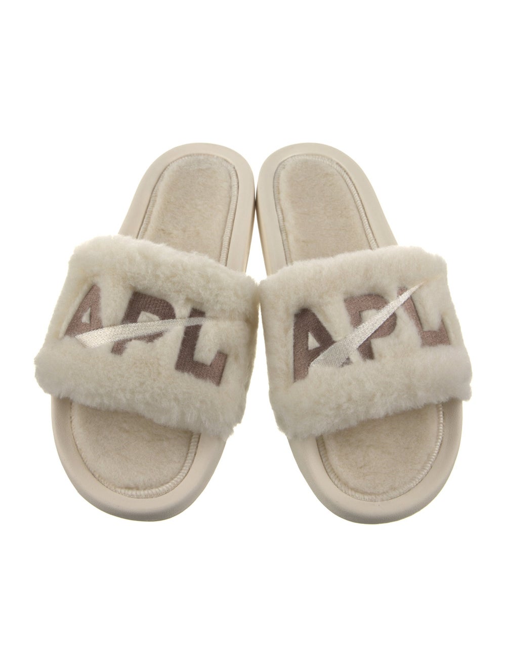 APL Suede Slides Neutrals Patterned - image 3