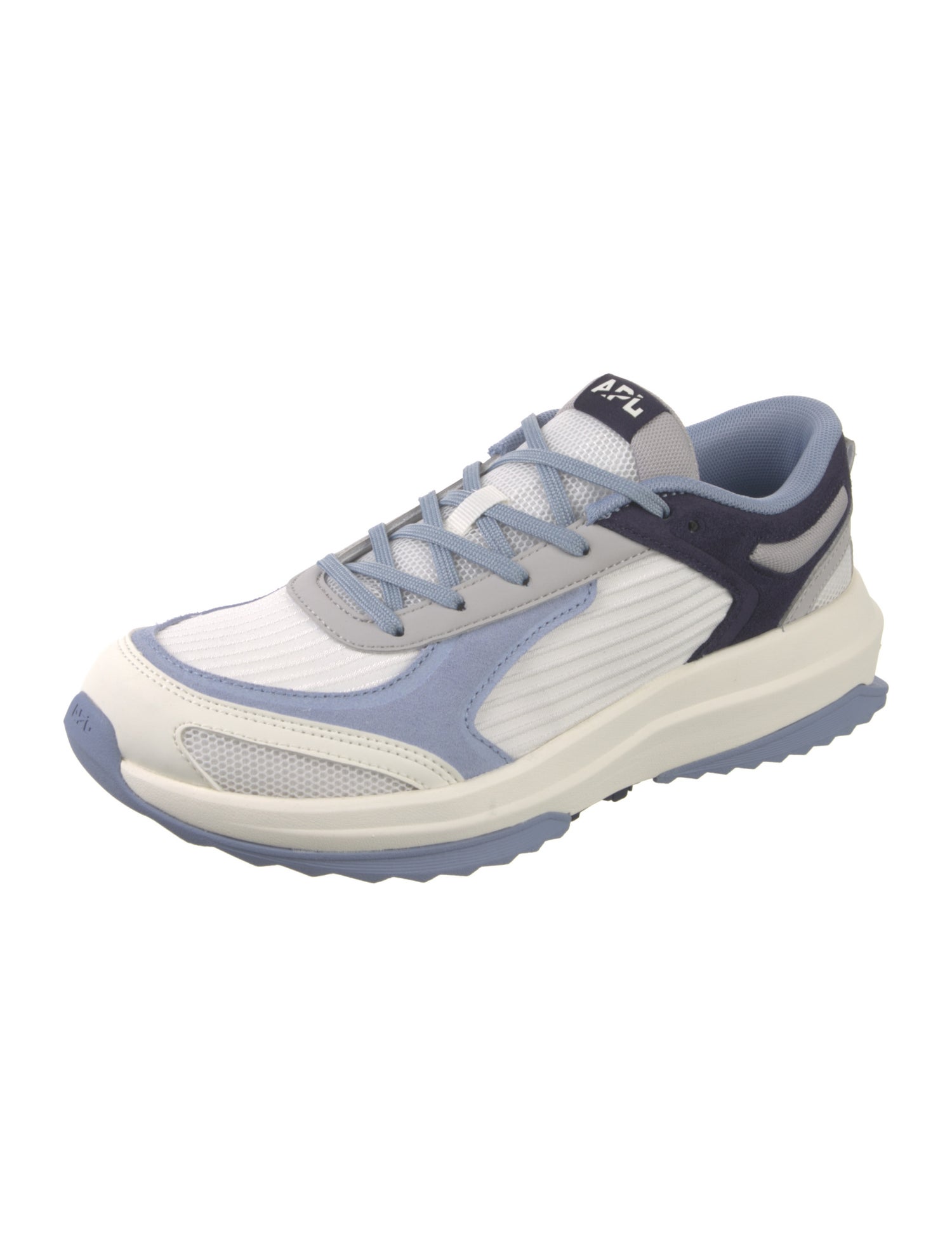 APL Mesh Colorblock Pattern Athletic Sneakers