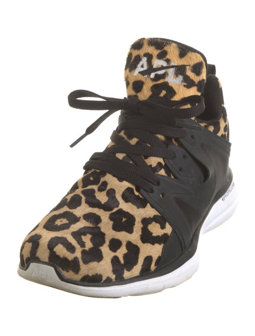 APL Ponyhair Animal Print Athletic Sneakers