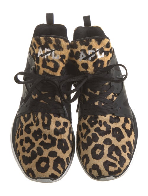APL Ponyhair Animal Print Athletic Sneakers