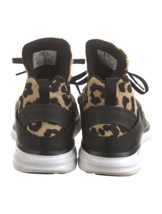 APL Ponyhair Animal Print Athletic Sneakers