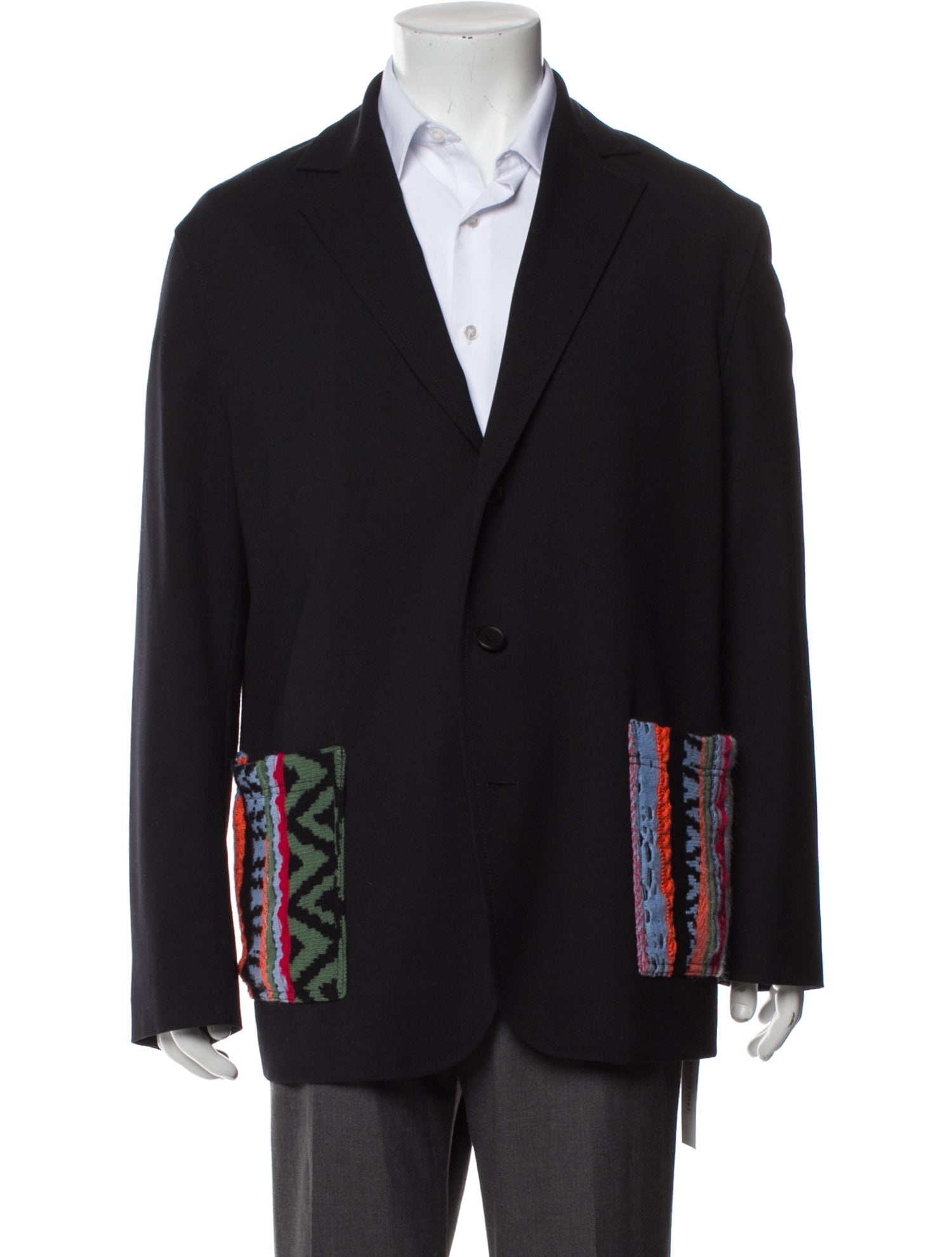 A Personal Note 73 Graphic Print Peacoat