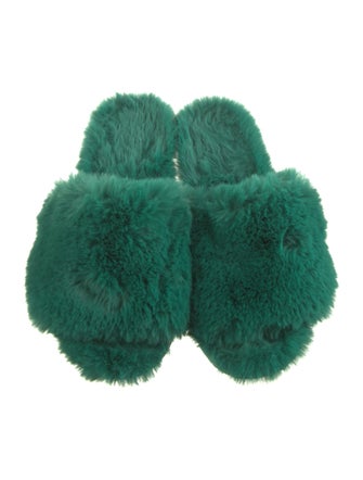 Apparis Faux Fur Slides