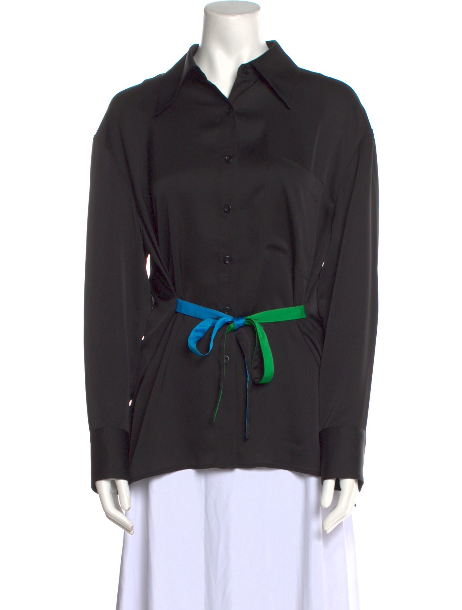 Apparis Long Sleeve Button-Up Top